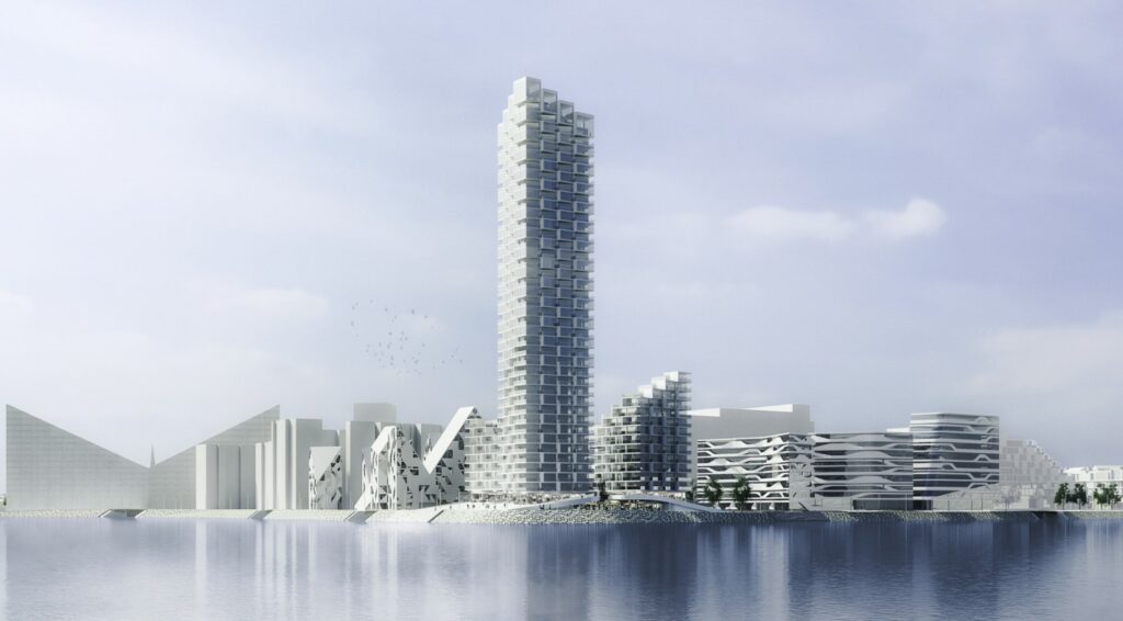 High-rise-proposal-in-Aarhus-by-Henning-Larsen-00